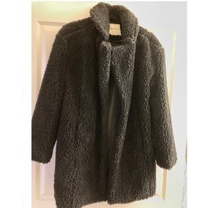 Womens Black Fur Coat